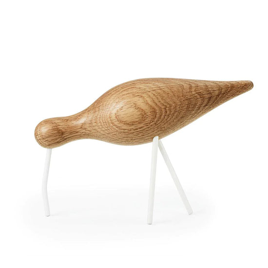 Shorebird - Grande - Madera/Blanco
