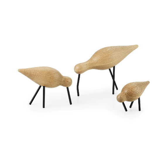 Shorebird - Pequeño - Madera/Black