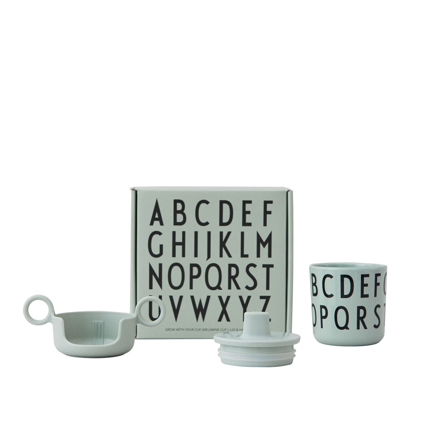 set-de-taza-de-melamina-verdes