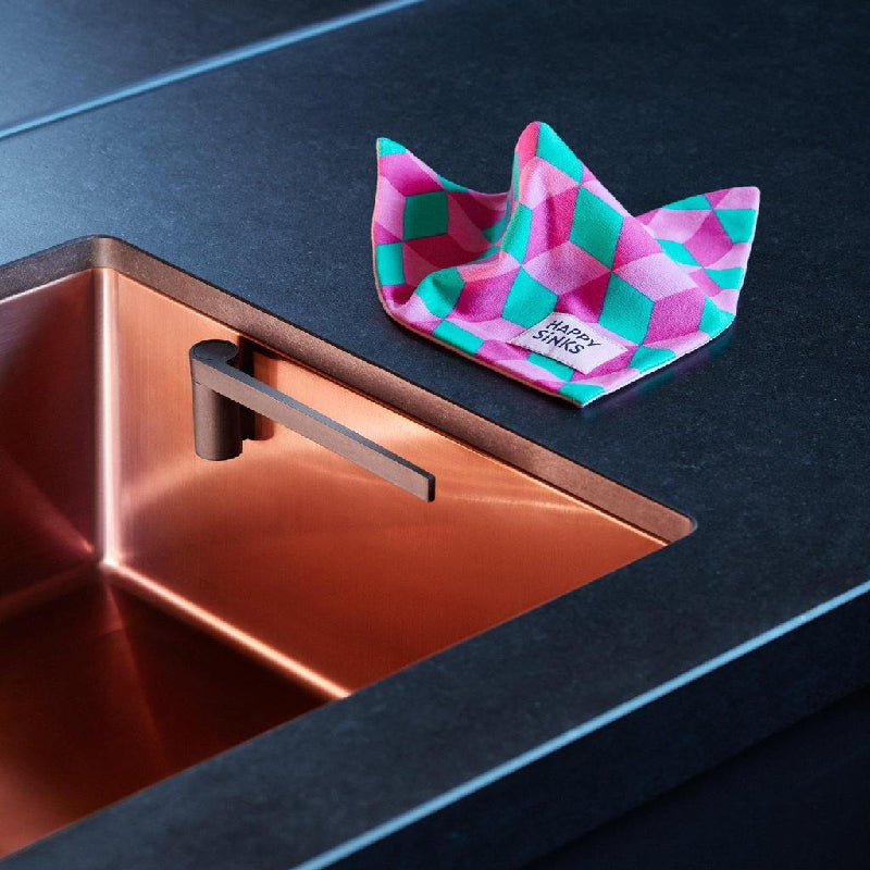 Soporte para Paños - Happy Sinks Negro