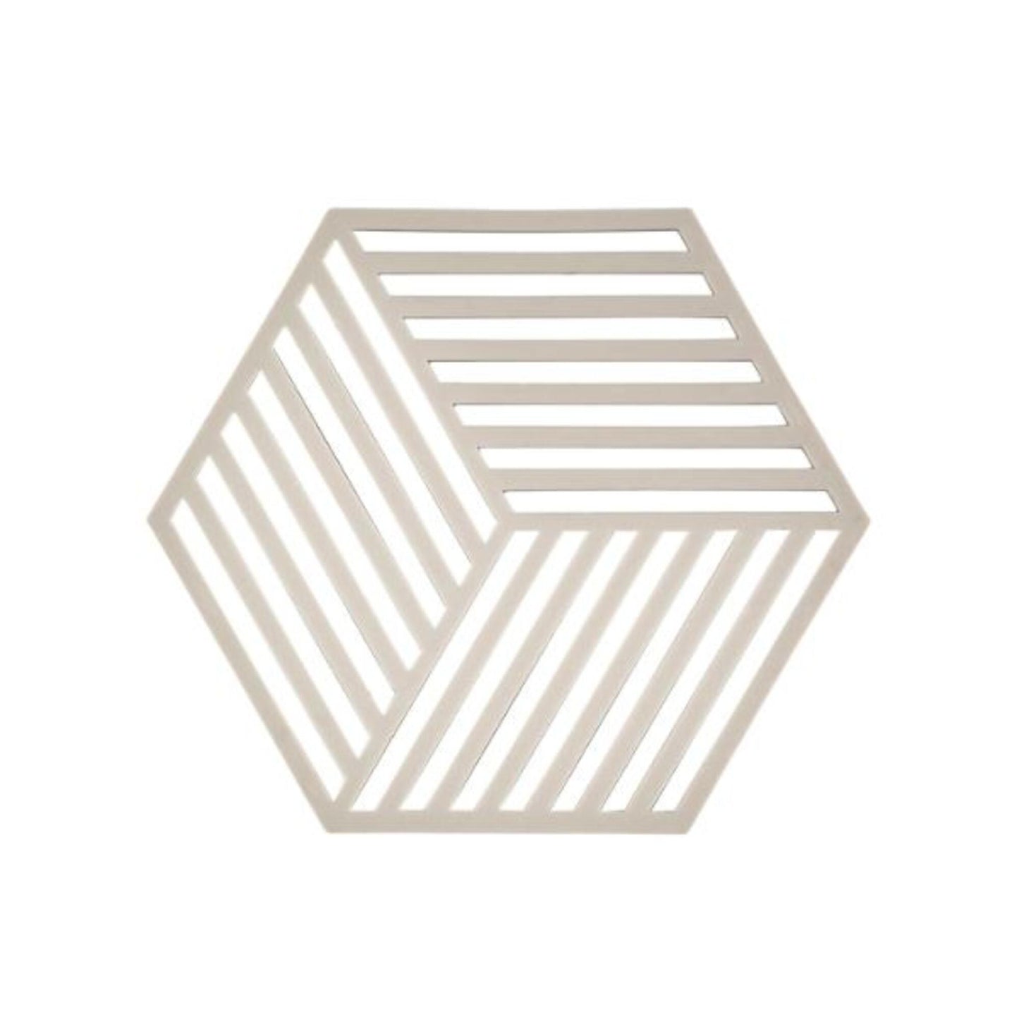 Salvamanteles hexagonal - Gris Claro
