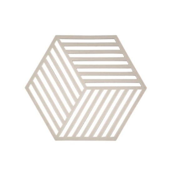 Salvamanteles hexagonal - Gris Claro