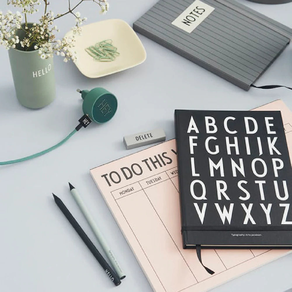 Cuaderno ABC - Negro.