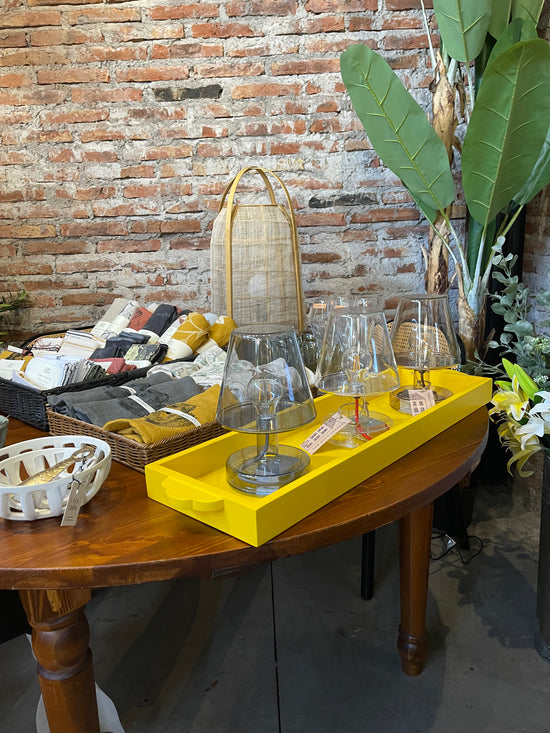 Bandeja Madera Amarilla