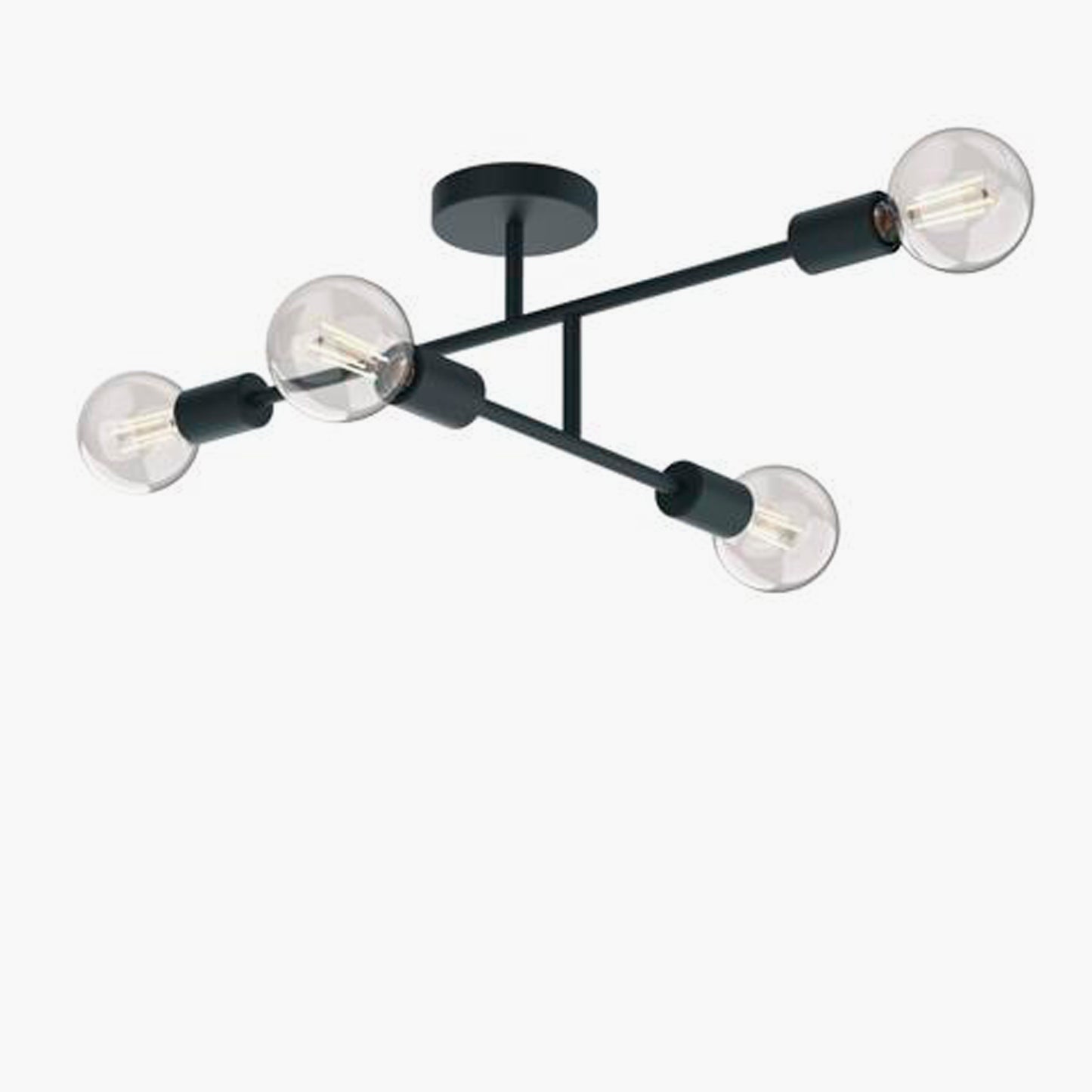 lampara-de-techo-lexie-x4-negro-form-design