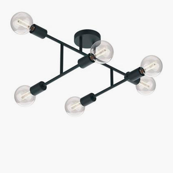 lampara-de-techo-lexie-x6-negro-form-design