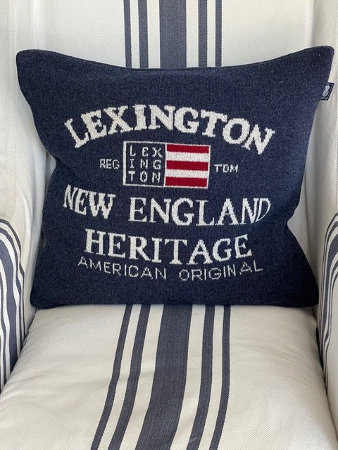 Funda De Cojín Lexington Azul 50 x 50 cms City andSea