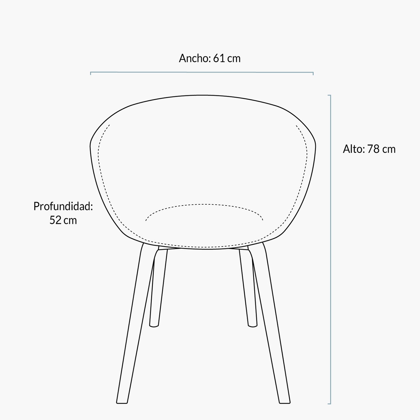 Silla-Gaudí-PP-base-Madera-Gris-claro