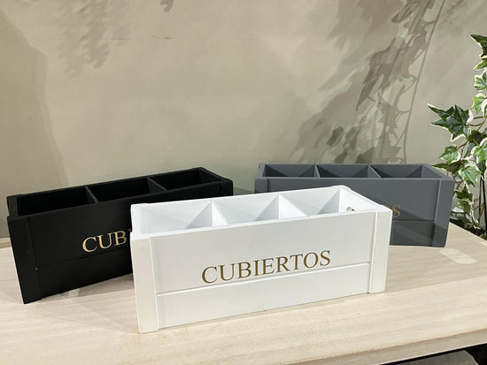 Porta Cubierto Negro