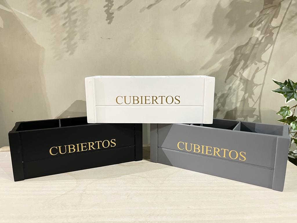 Porta Cubierto Negro