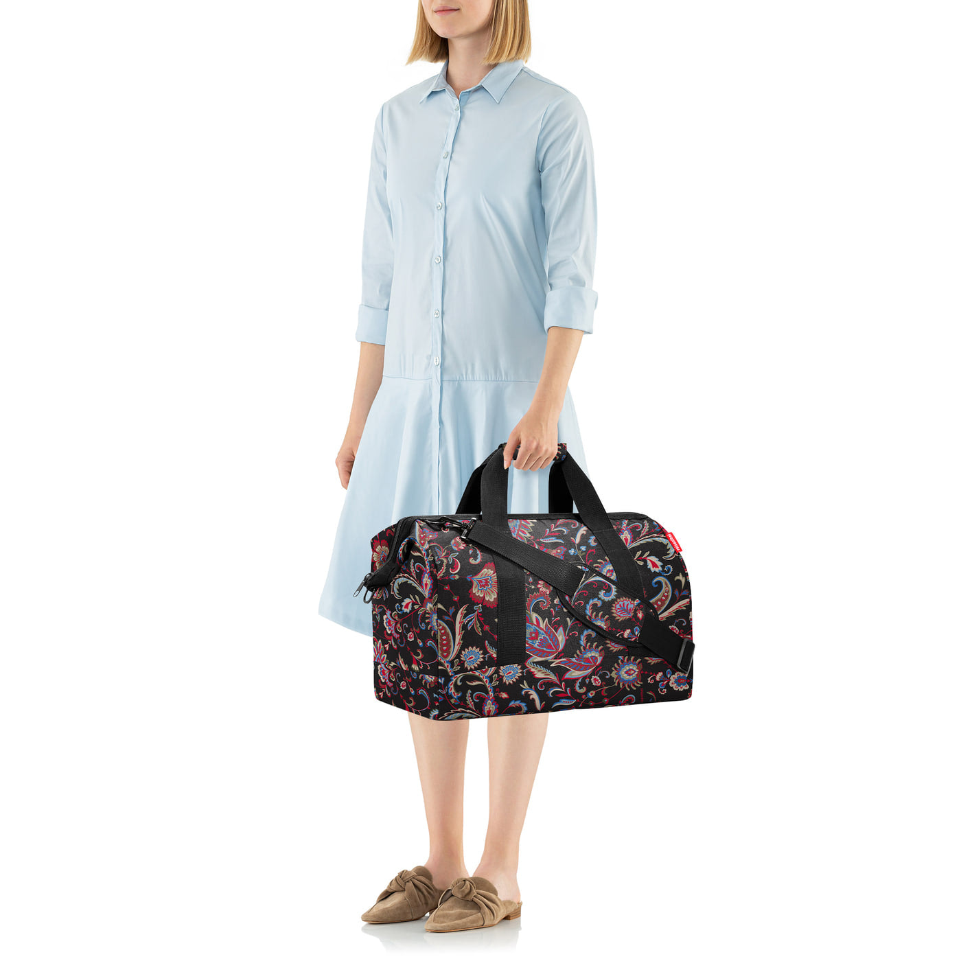 bolso-de-viaje-allrounder-l-paisley-black-reisenthel