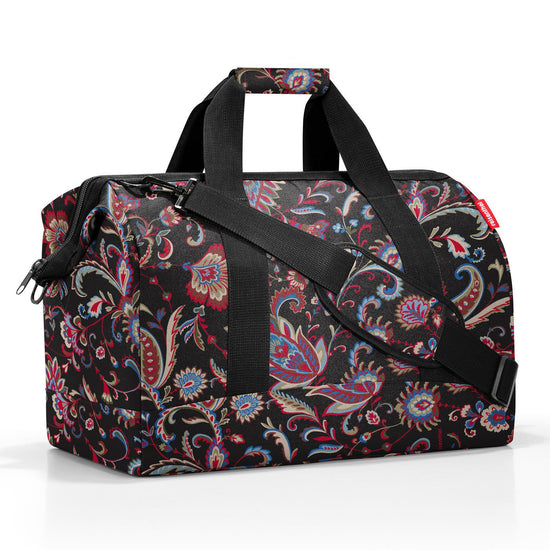 bolso-de-viaje-allrounder-l-paisley-black-reisenthel