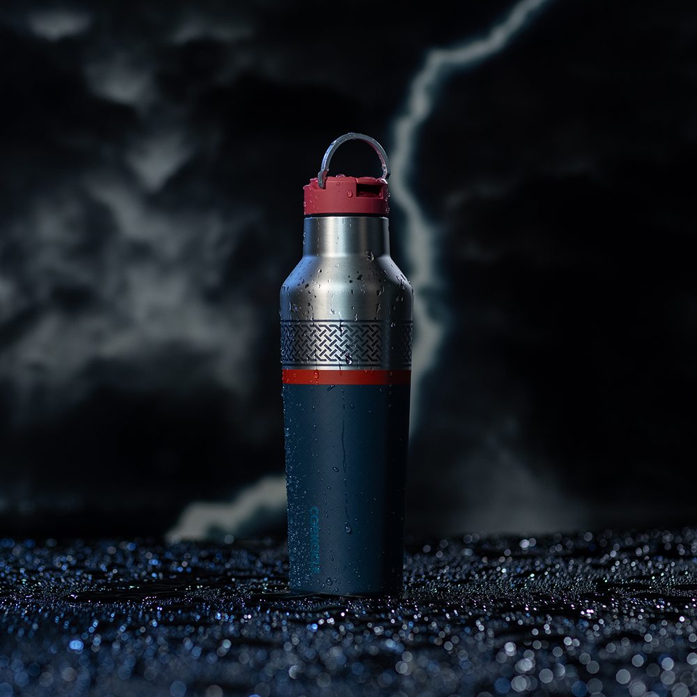 Botella de agua Térmica Sport Marvel 600ml Thor Corkcicle