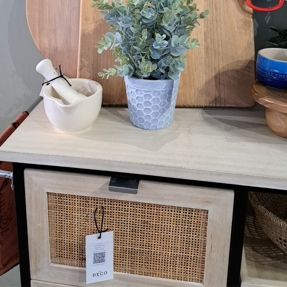 Carro de Cocina de Madera y Metal Radney  84 x 40 x 86 cm Hem