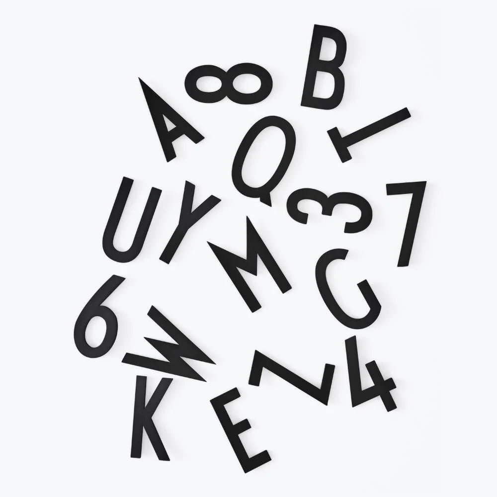 Set de letras Grandes - Blanco.