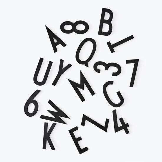 Set de letras Grandes - Blanco.