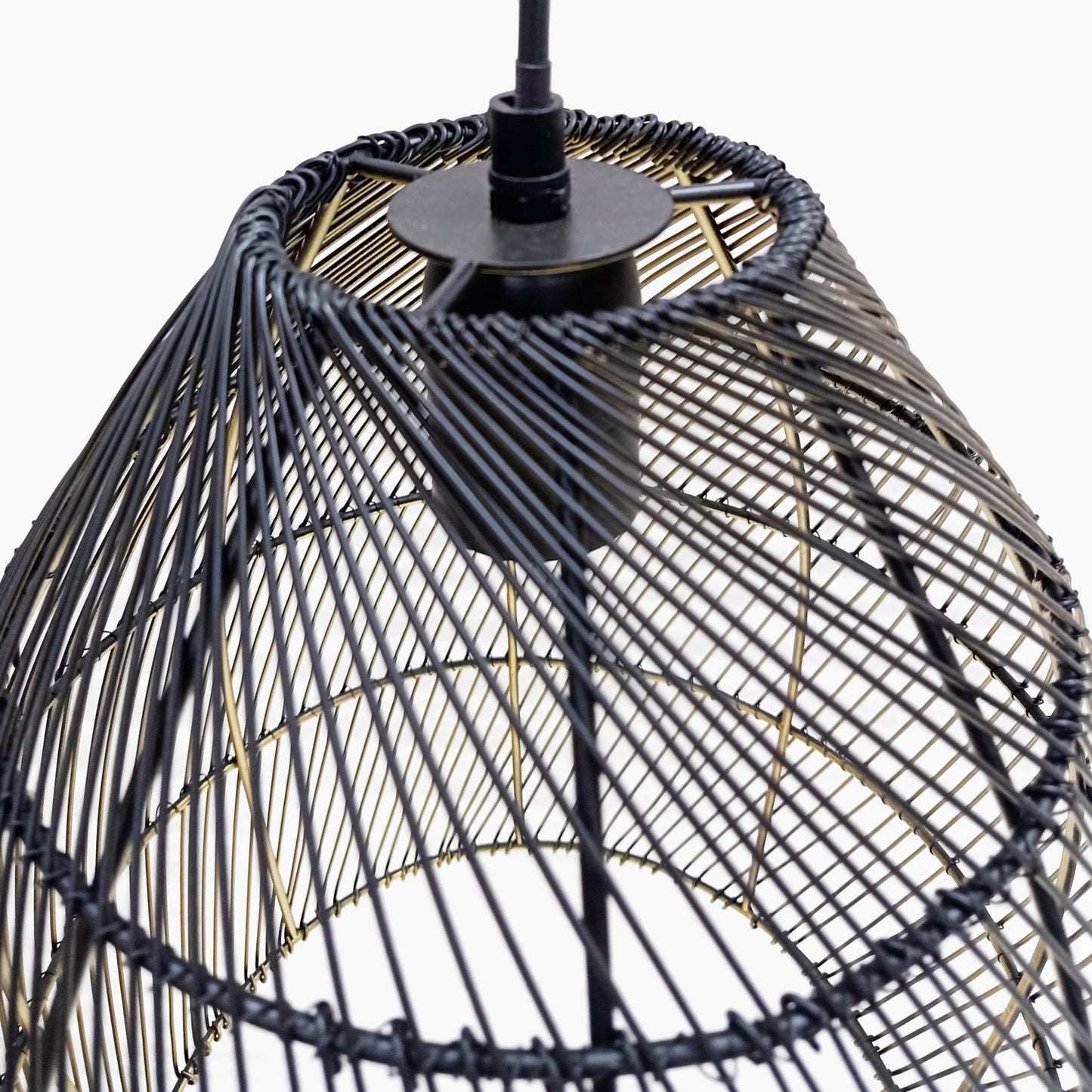 lampara-de-colgar-ashley-m-negro-bronce-30-x-30-x-37-cm
