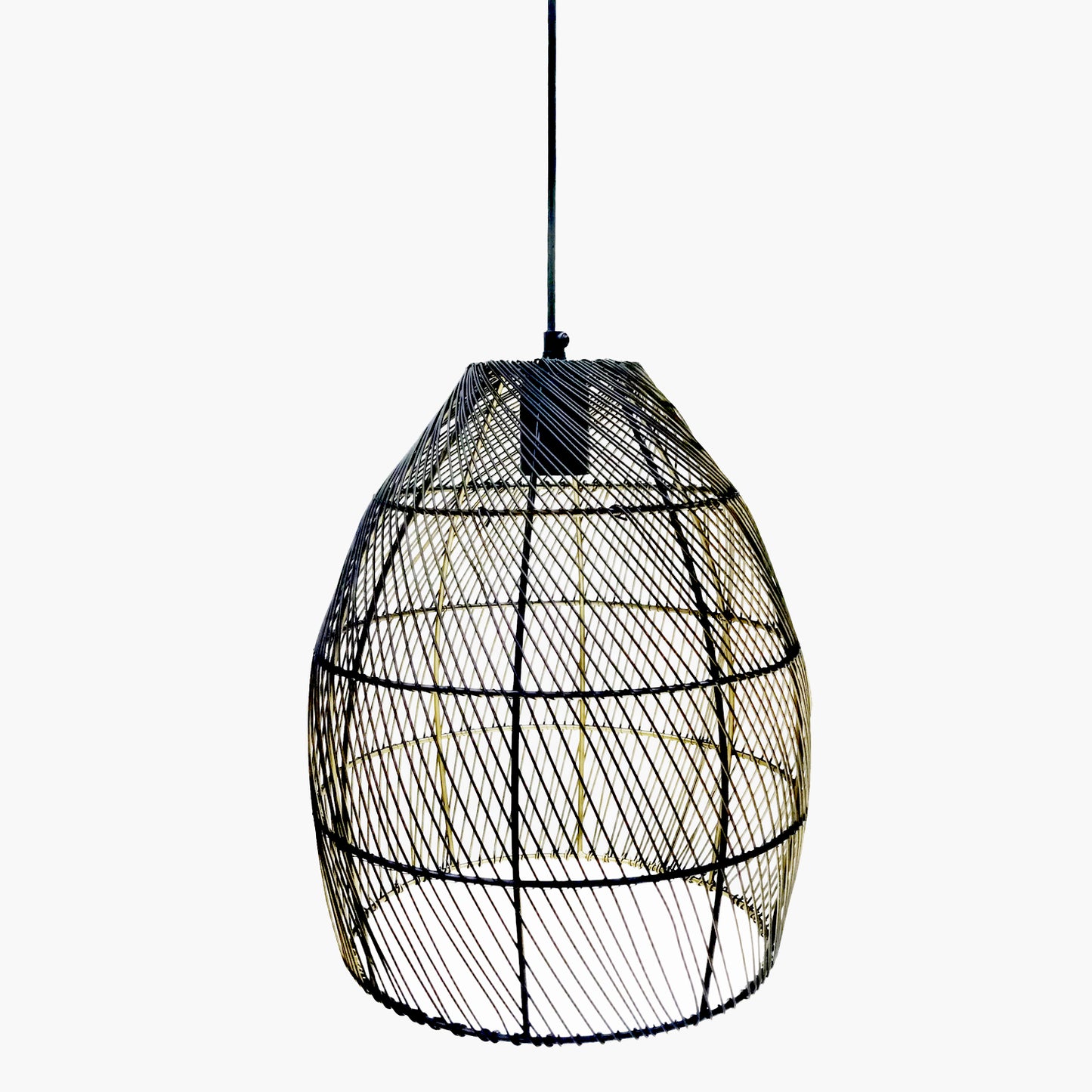 lampara-de-colgar-ashley-m-negro-bronce-30-x-30-x-37-cm