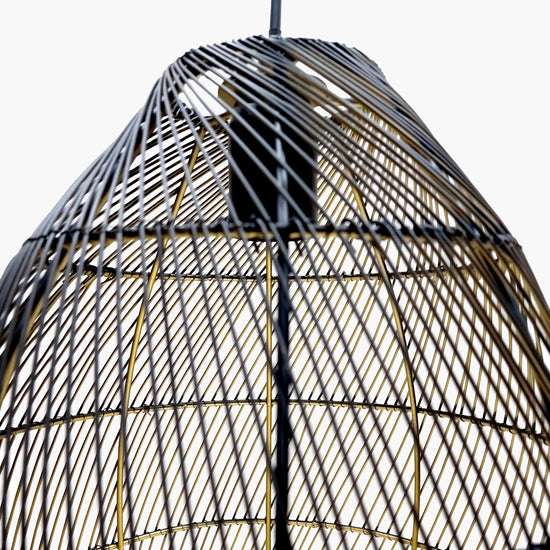 lampara-de-colgar-ashley-m-negro-bronce-30-x-30-x-37-cm