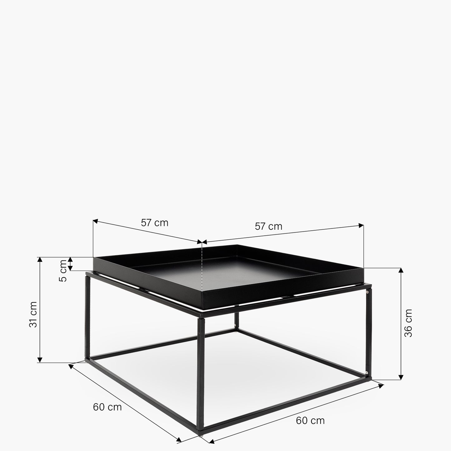 Cargar imagen en el visor de la galería, mesa-de-centro-pizzo-negro-form-design
