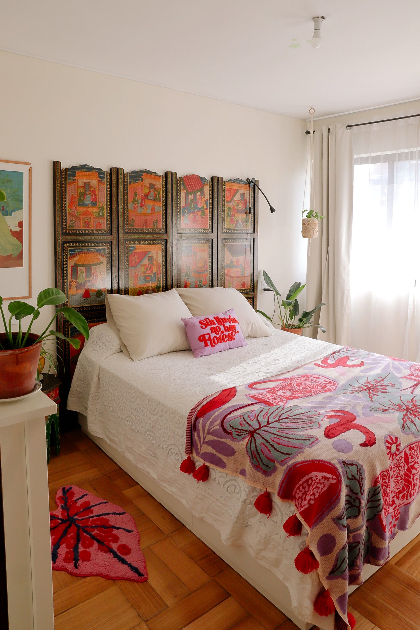 Textil Manta Botánica Jo Jiménez 130 x 180 cm The BaiTay