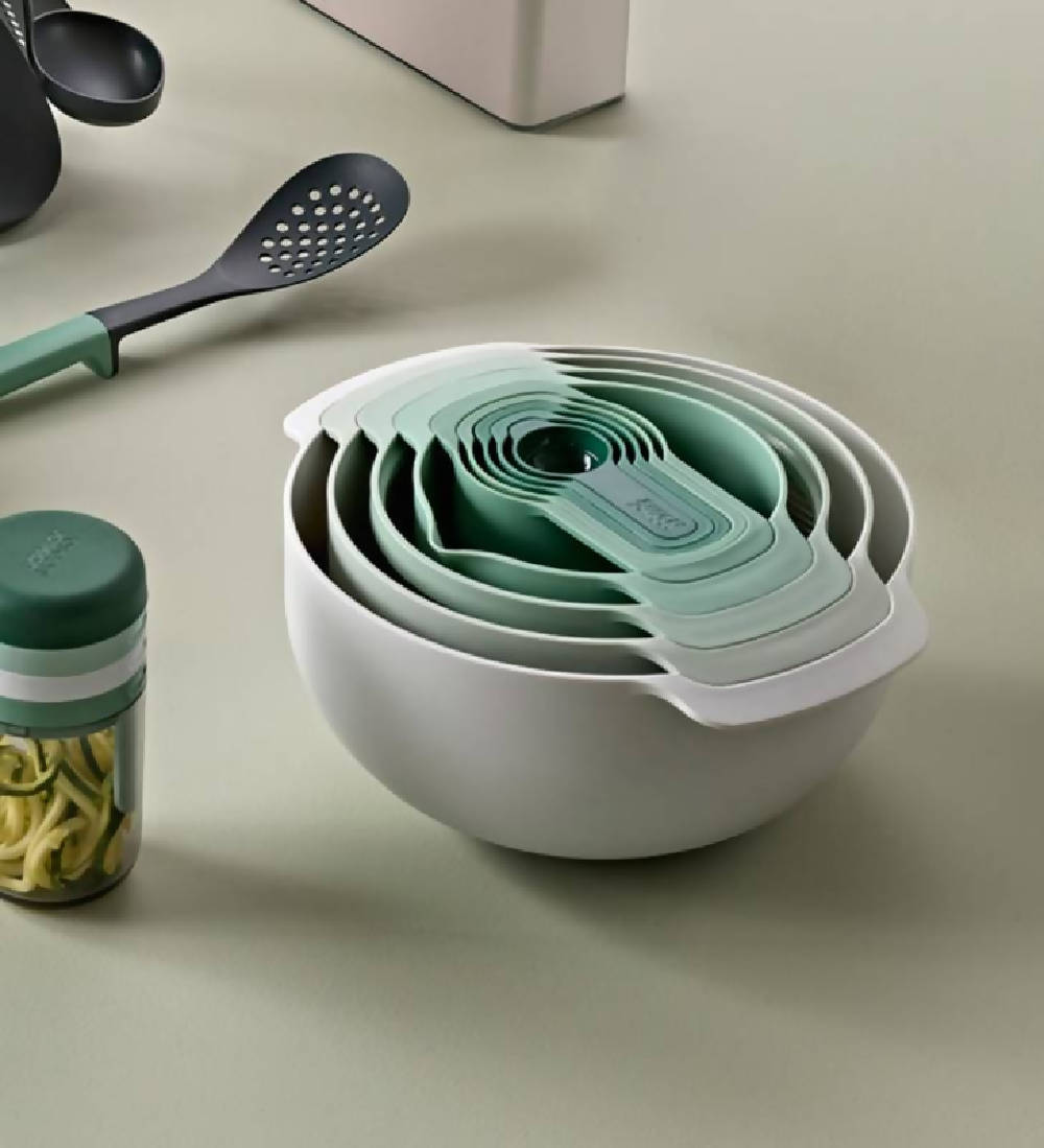 Set Bowls 9 Piezas Nest Salvia Joseph Joseph