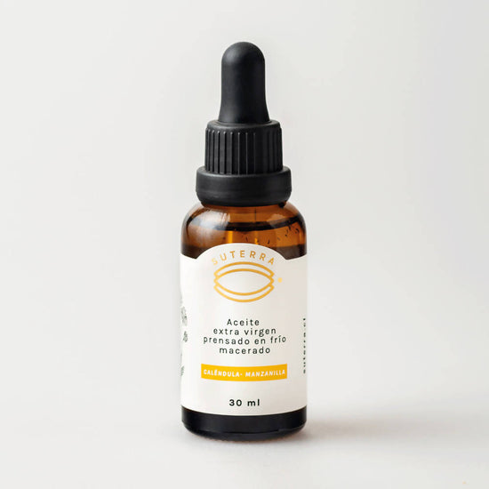 Aceite Macerado Caléndula Manzanilla Piel y Cabello Suterra