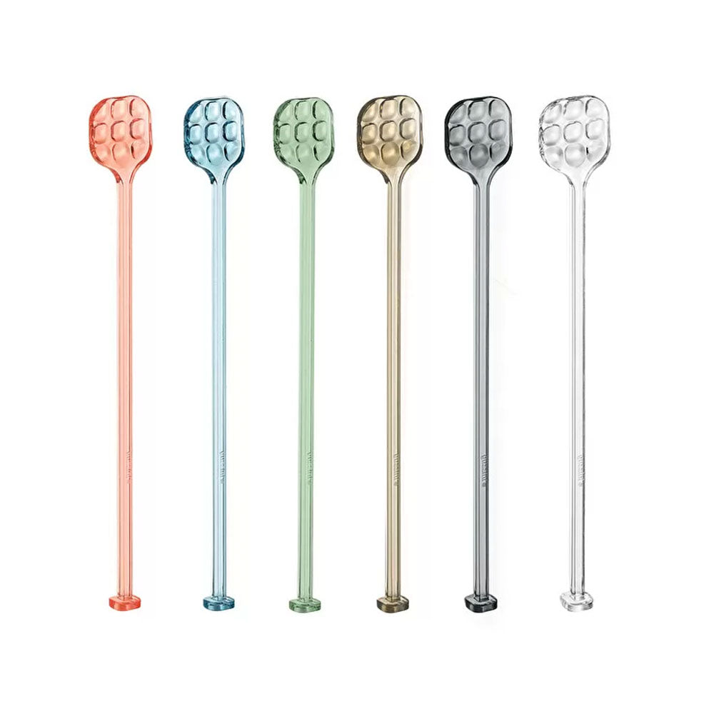 Set 6 Cucharas Cocktail Tiffany Guzzini