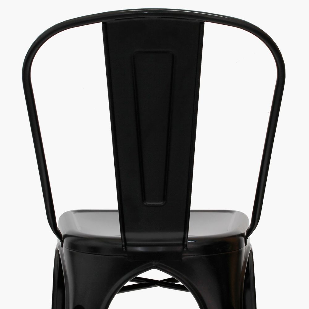 Silla Tolix Réplica Negro Form Design