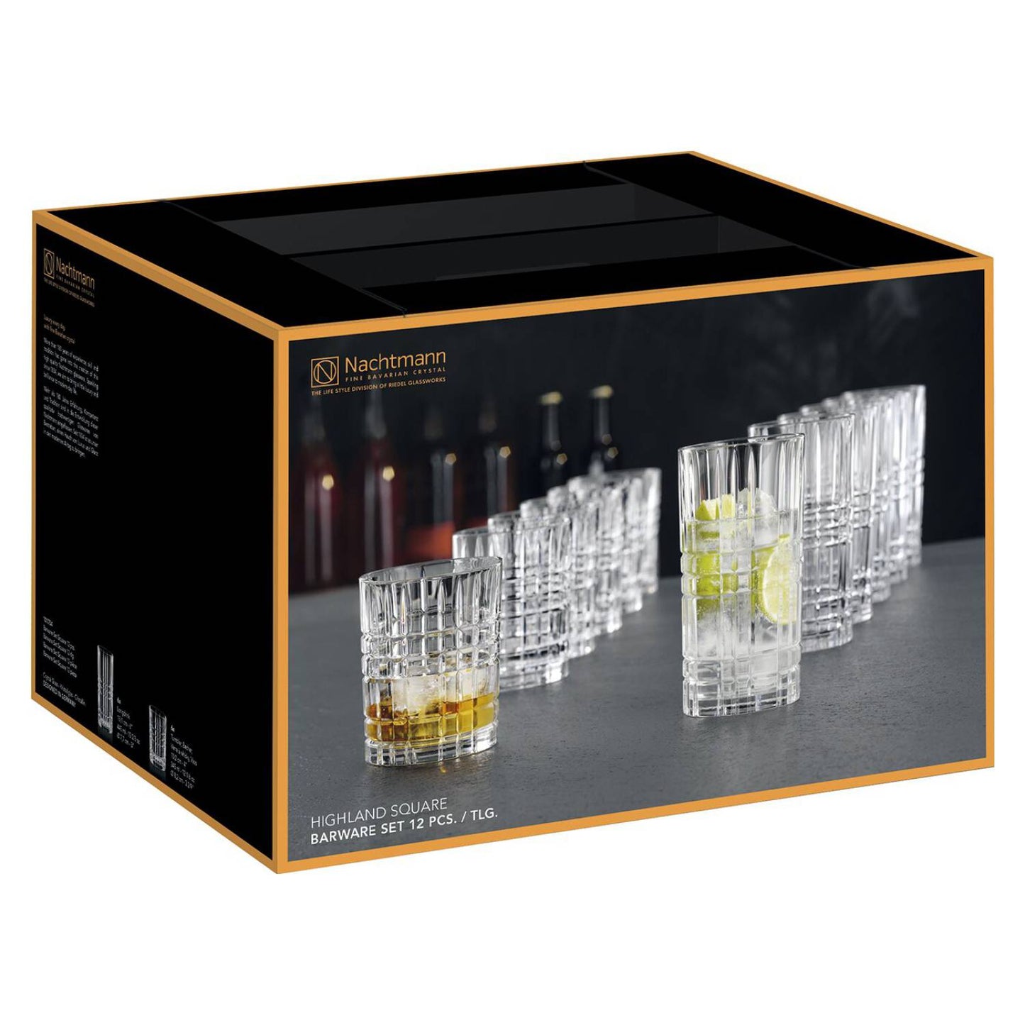 Set 12 Vasos Highland Square Nachtmann