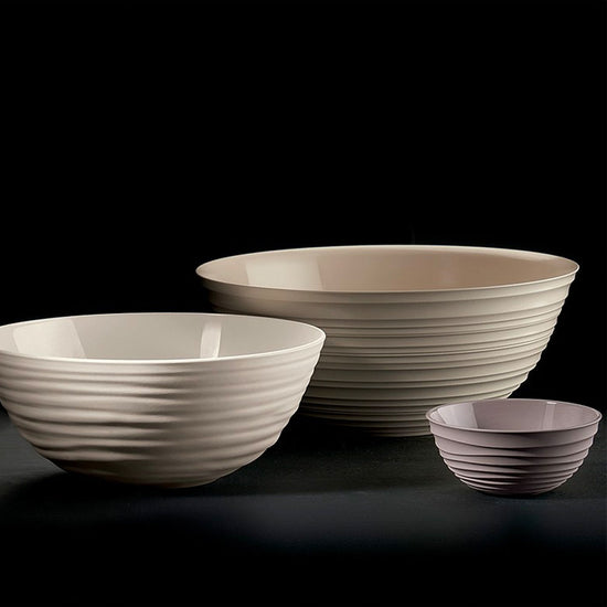 Contenedor con Tapa 'Tierra' Color Blanco 18cms Guzzini