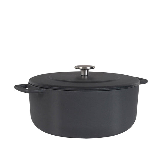Olla de Hierro Fundido Reciclado 24CM Black Combekk