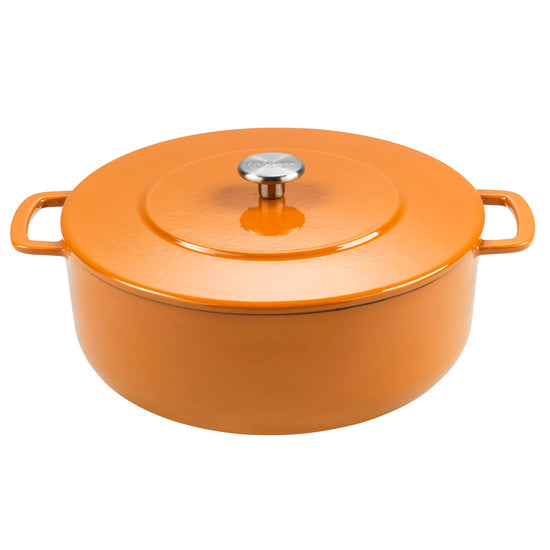 Olla de hierro fundido reciclado 28CM Orange Combekk