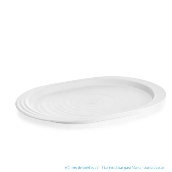 Bandeja 'Tierra' Color Blanca 48cms Guzzini