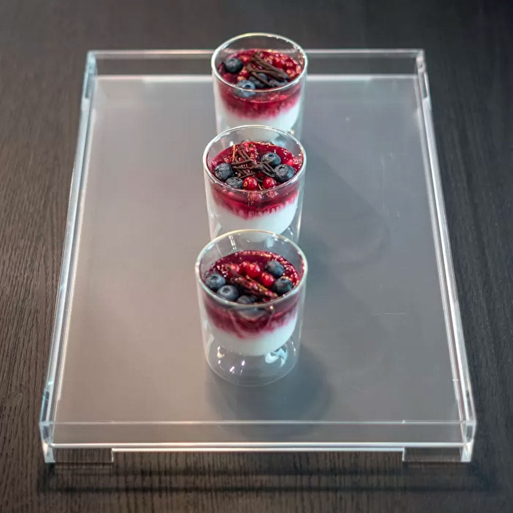 Bandeja Icons Collection Transparente 32cms Guzzini