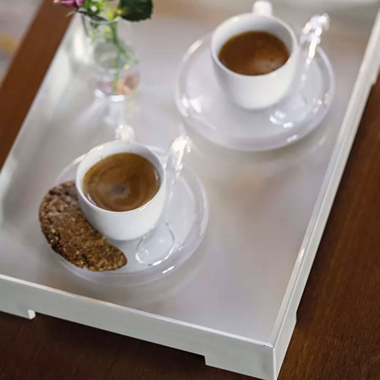 Bandeja Icons Collection Blanca 32cms Guzzini