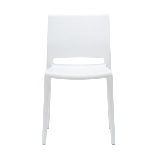 Silla Bakhita Sin Brazos Blanca Contatto