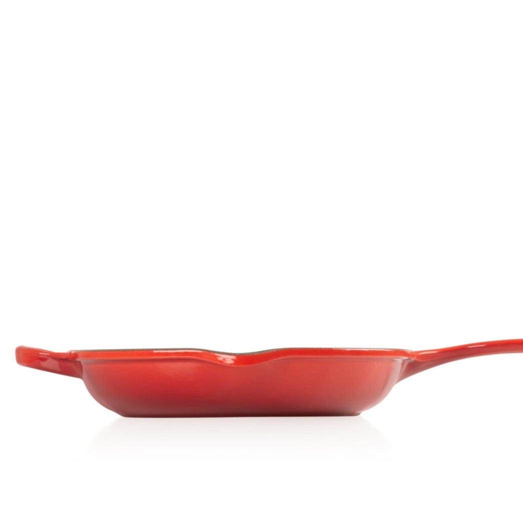 Skillet Grill Ovalada 32Cm Cereza Le Creuset