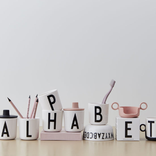 Taza de Melamina Letra Individual de la A a la Z