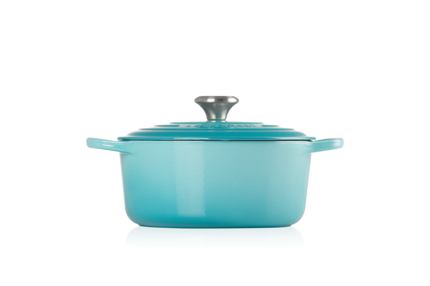 Cocotte Redonda 24Cm Azul Caribe Le Creuset