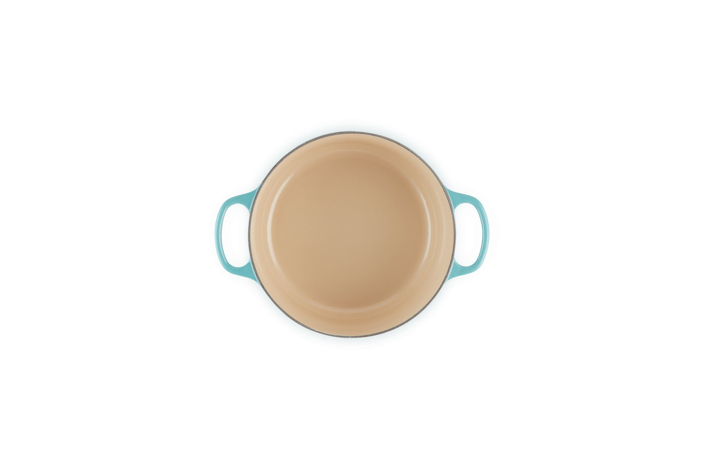 Cocotte Redonda 24Cm Azul Caribe Le Creuset