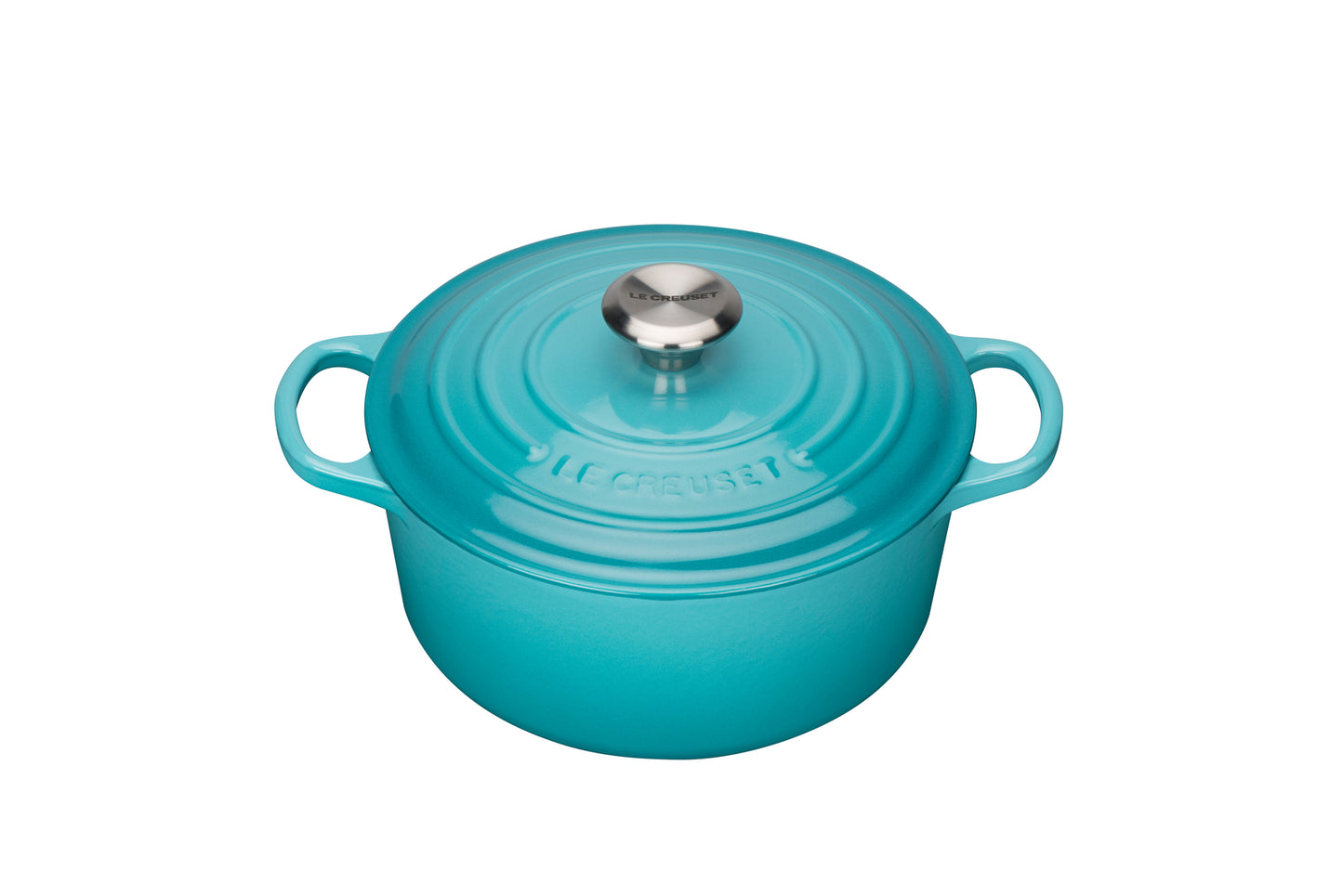 Cocotte Redonda 24Cm Azul Caribe