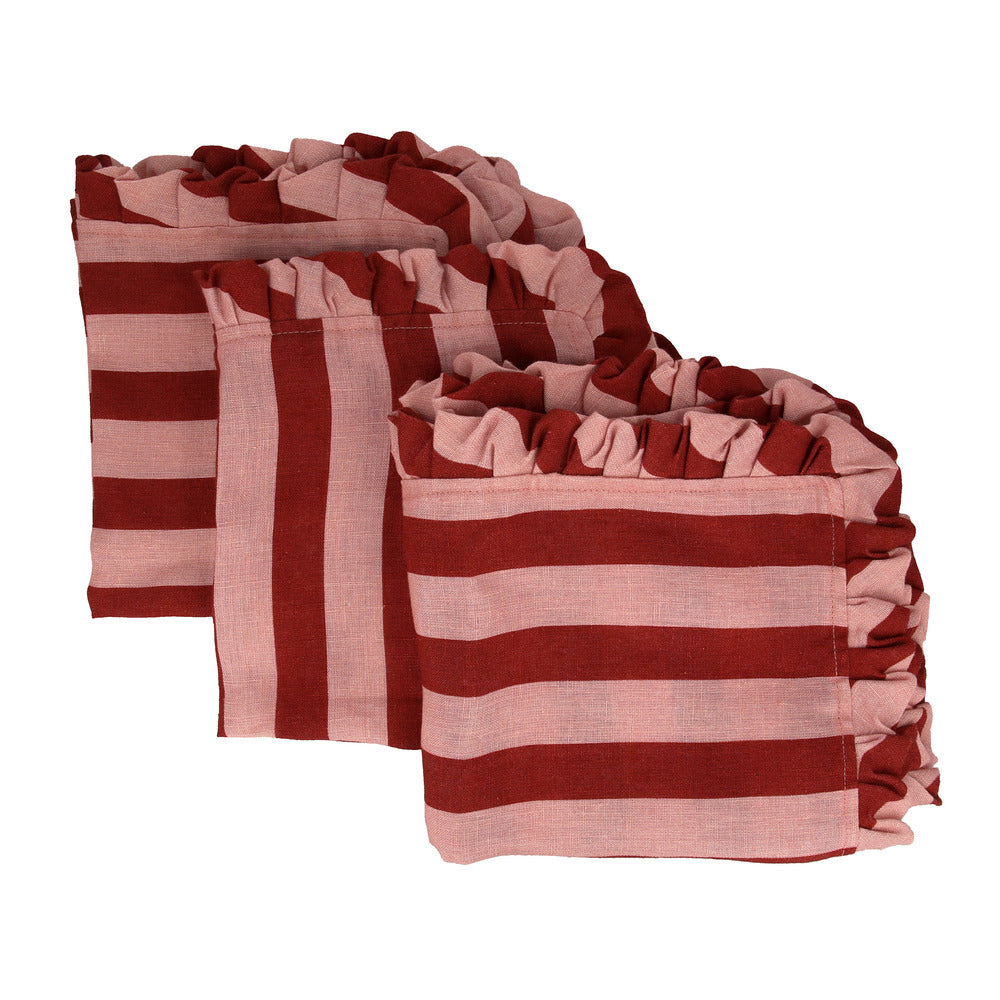 servilletas-de-tela-lino-a-rayas-rojo-y-rosado