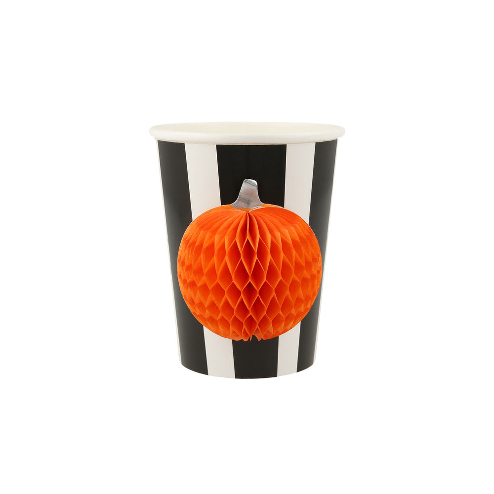 vasos-de-halloween-con-figuras-de-honeycomb-balls