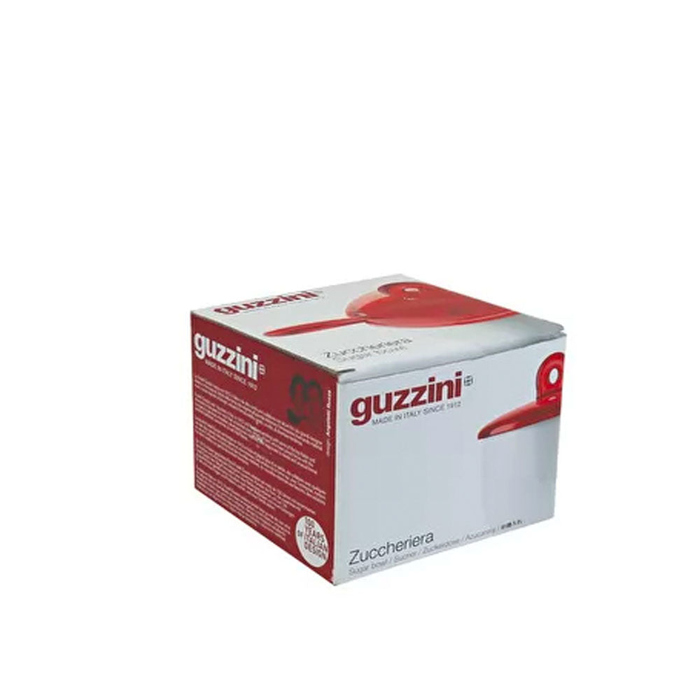 Azucarero Gocce con Cuchara Tapa Gris Cielo Guzzini