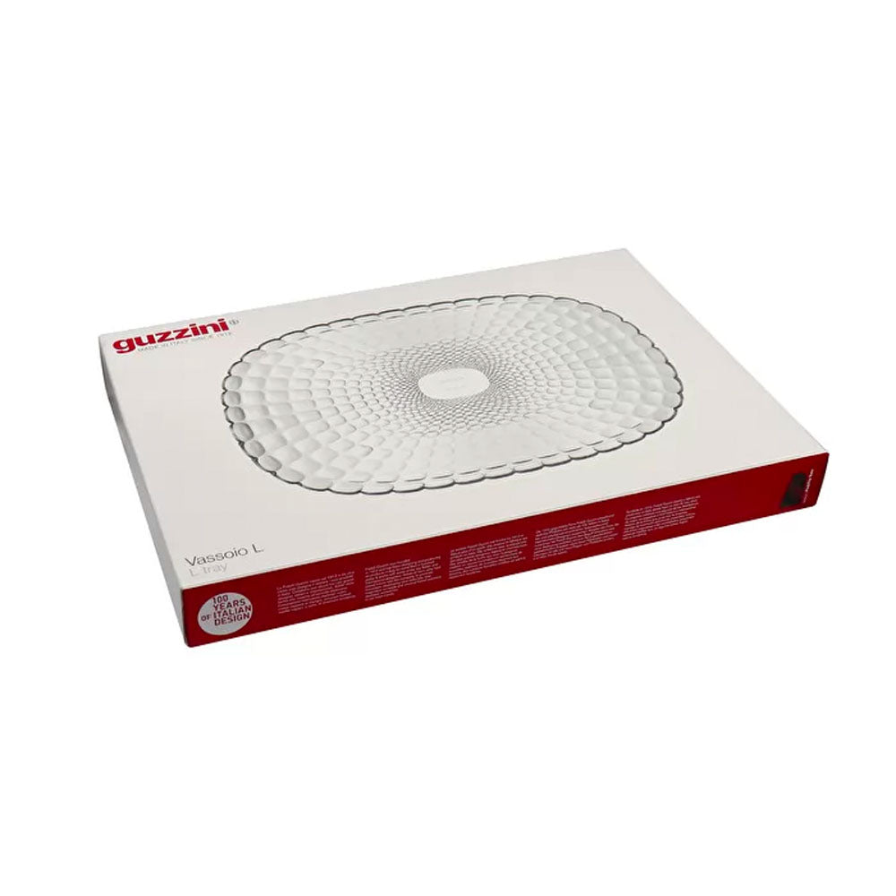 Bandeja Tiffany Transparente 45cms Guzzini