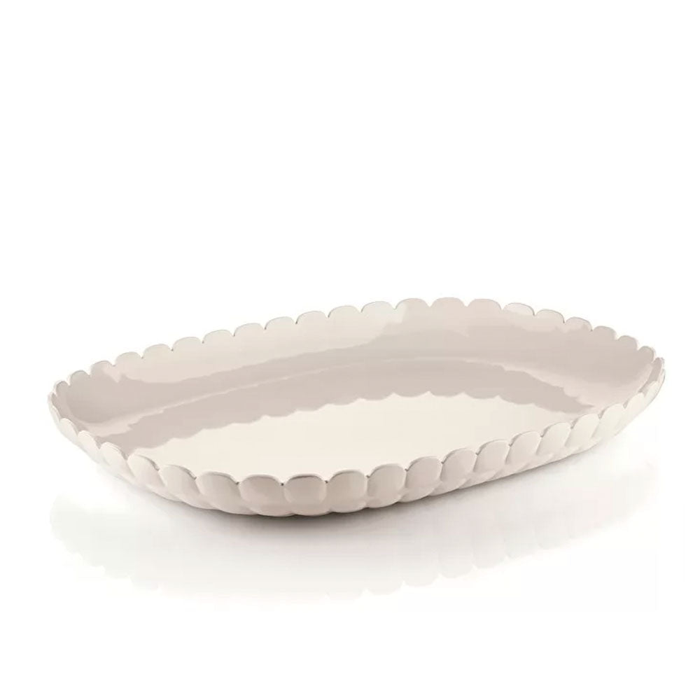 Bandeja Tiffany Blanca 45cms Guzzini