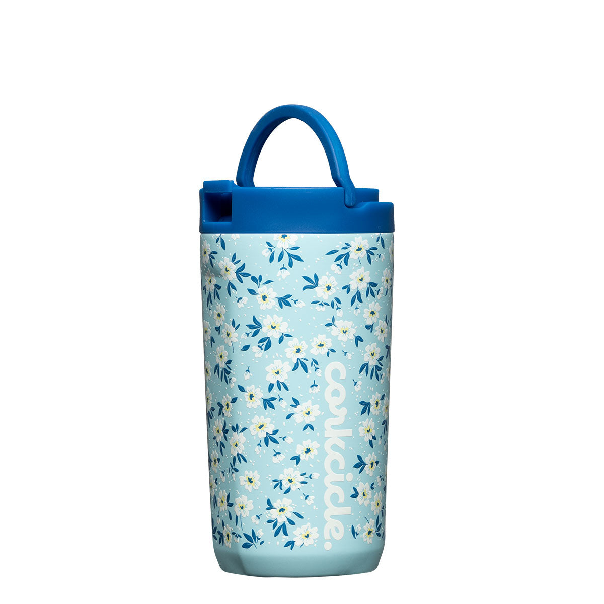 Cargar imagen en el visor de la galería, vaso-termico-kids-cup-355ml-ditsy-floral-blue

