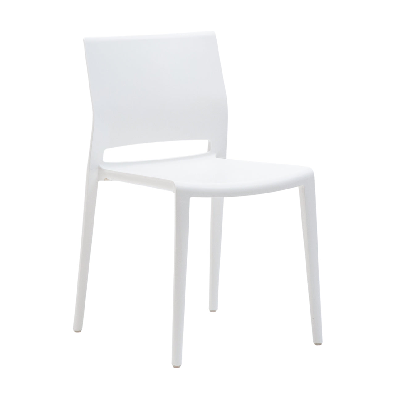 Silla Bakhita Sin Brazos Blanca Contatto