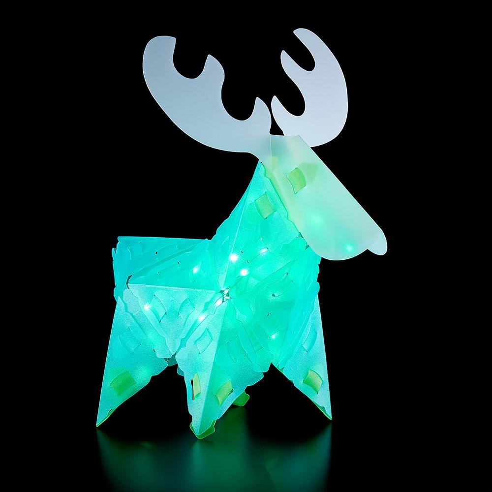 Rompecabezas Con Iluminacion 3D Pequeño, Alce Creatto